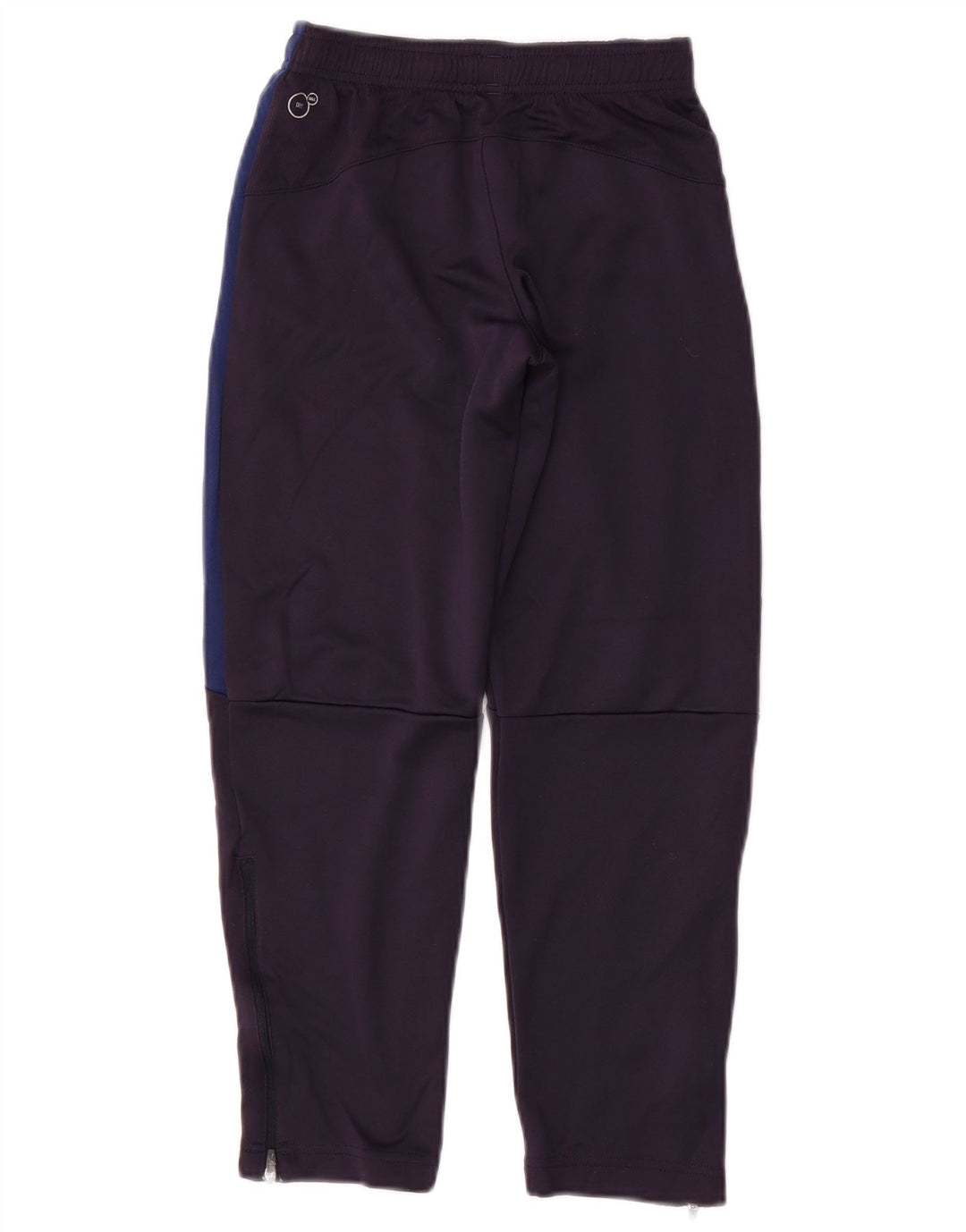 Pantaloni della tuta da ragazzo PUMA 9-10 anni in poliestere color block blu navy