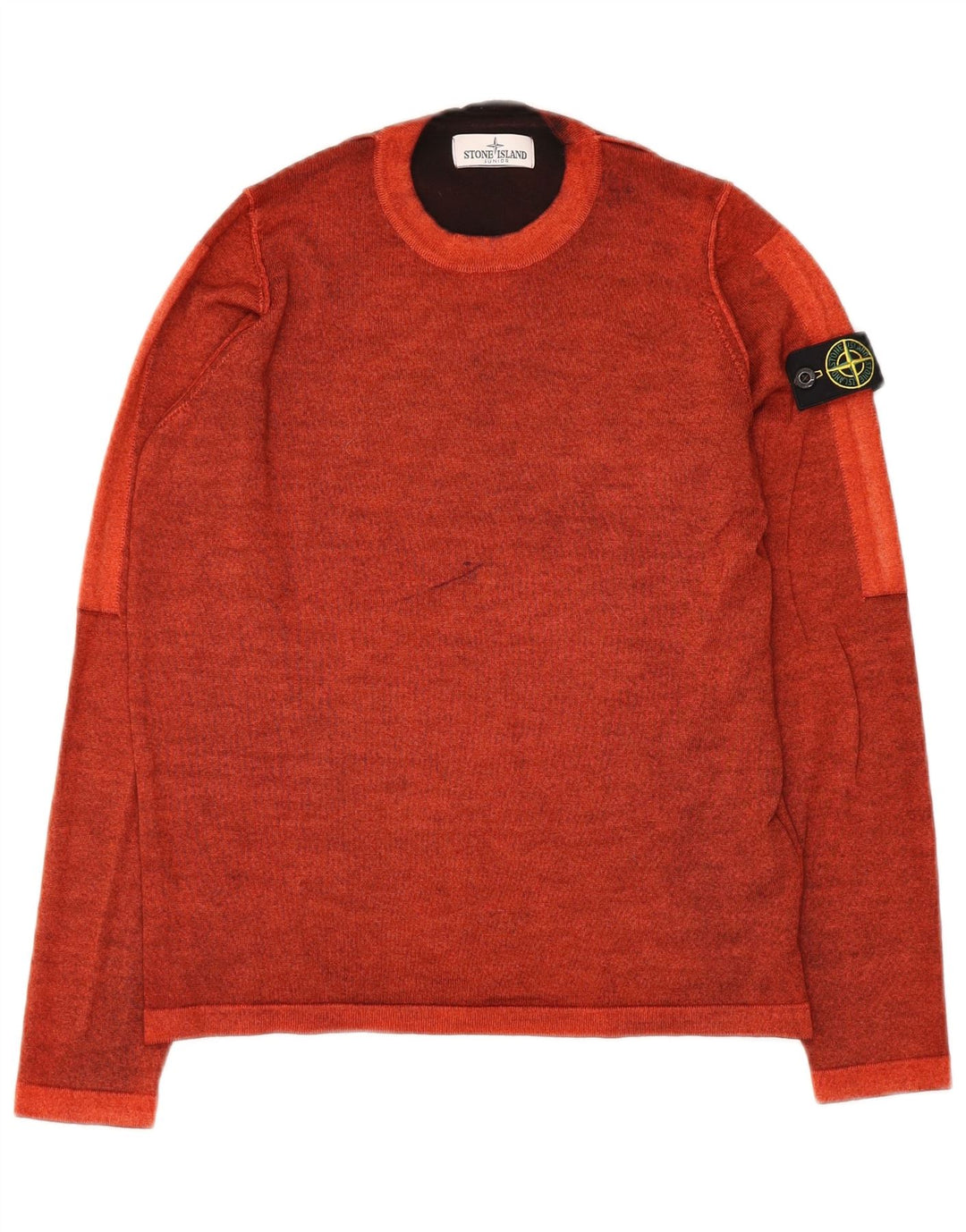 Maglione girocollo bambino STONE ISLAND 11-12 anni in lana rossa