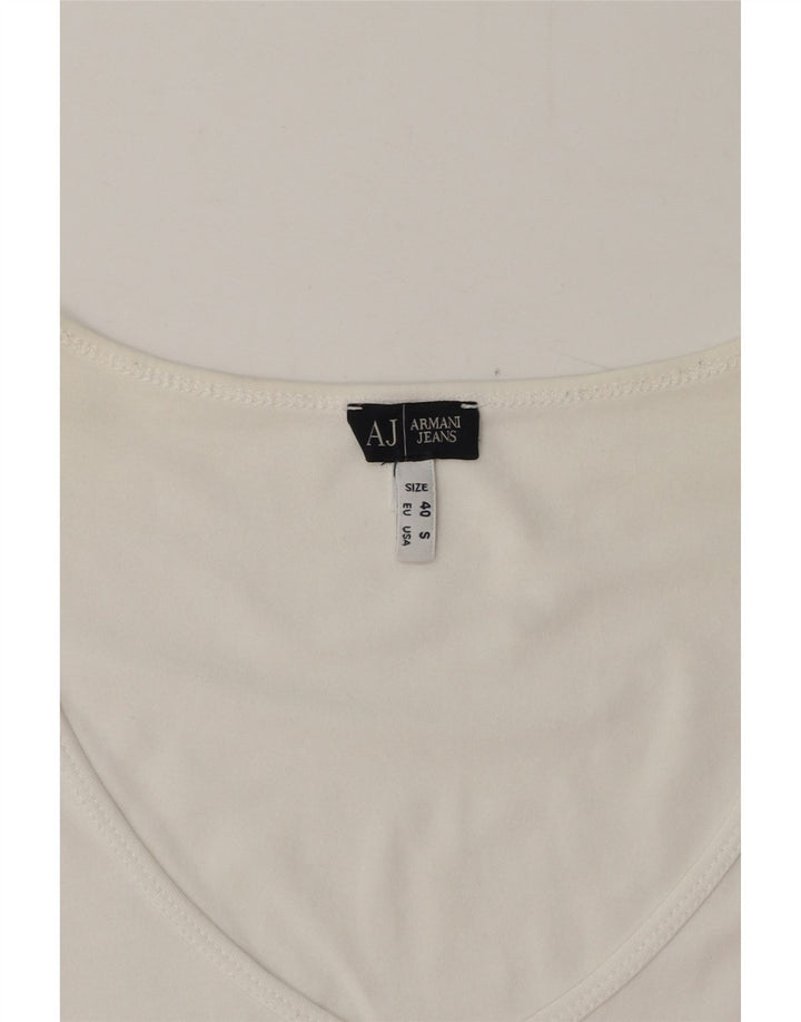 T-shirt da donna Armani Jeans Top EU 40 Medium White