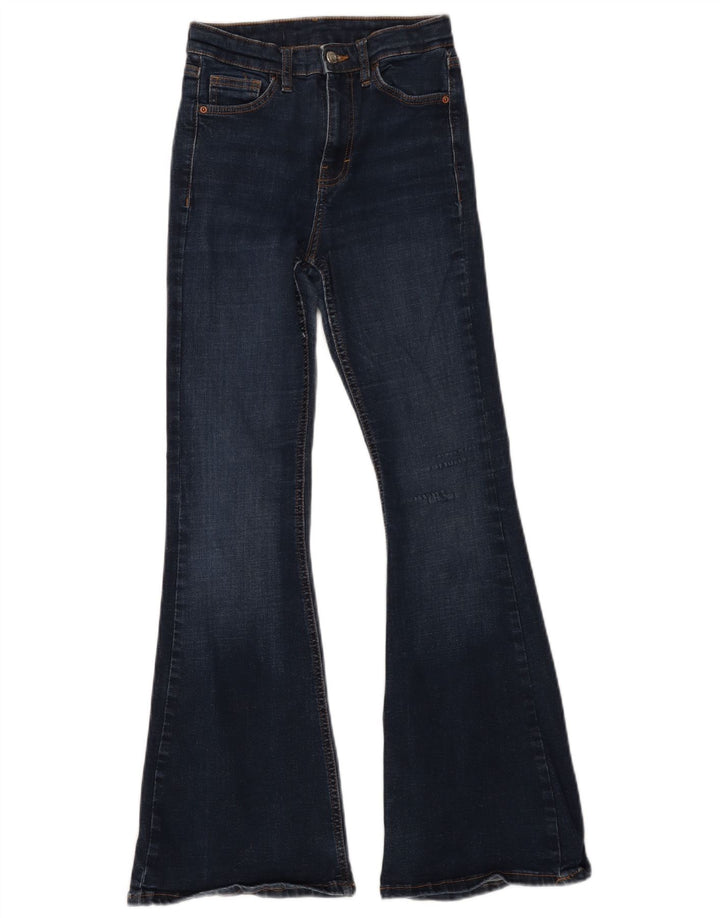 Jeans svasati da donna Topshop W26 L29 cotone blu