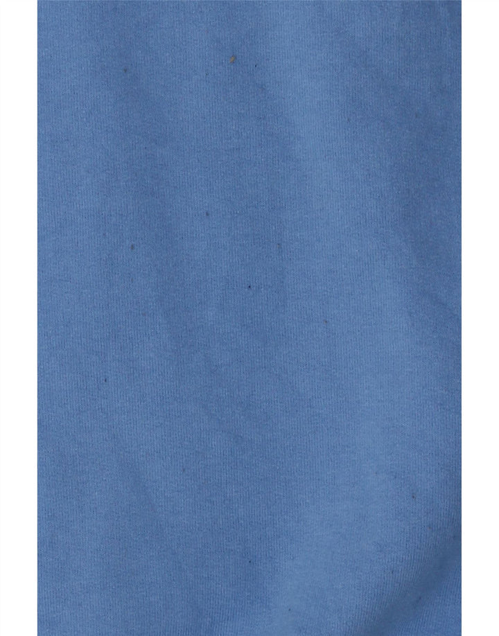 Felpa da uomo Champion Maglione grande in cotone blu