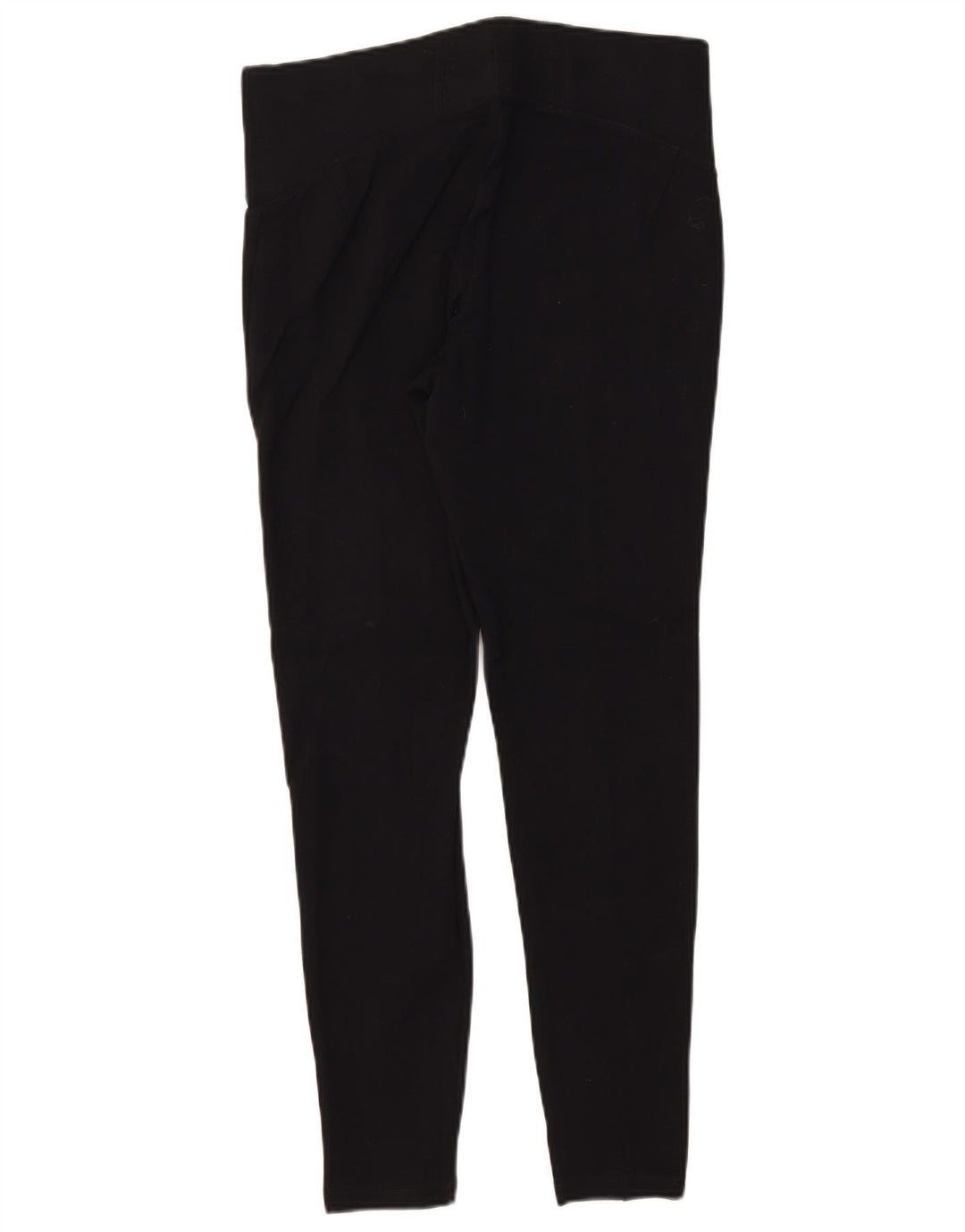 MARKS & SPENCER Leggings da donna UK 14 Large Nero Viscosa