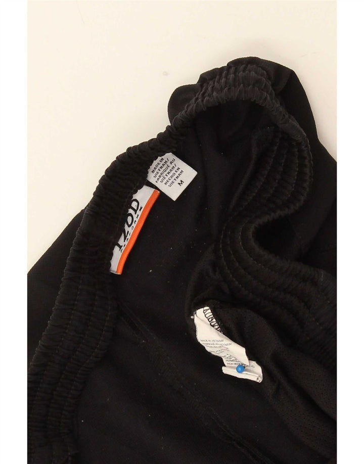Pantaloncini sportivi da uomo Izod medio nero in poliestere