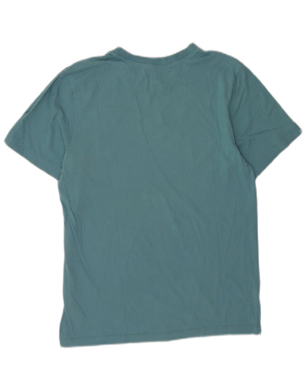 T-shirt grafica da uomo Nike Top Small in cotone blu
