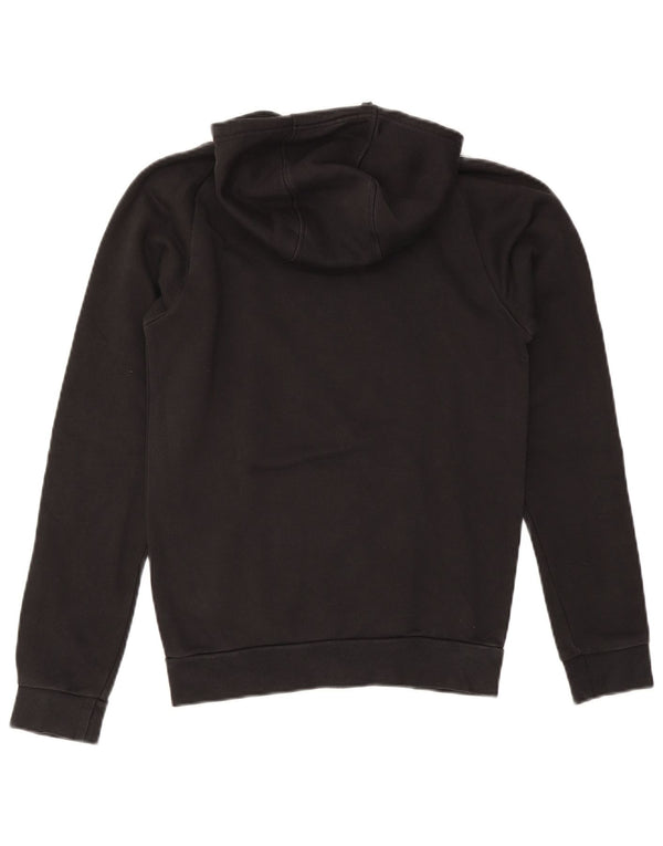 Felpa con cappuccio da uomo Adidas XS in cotone nero