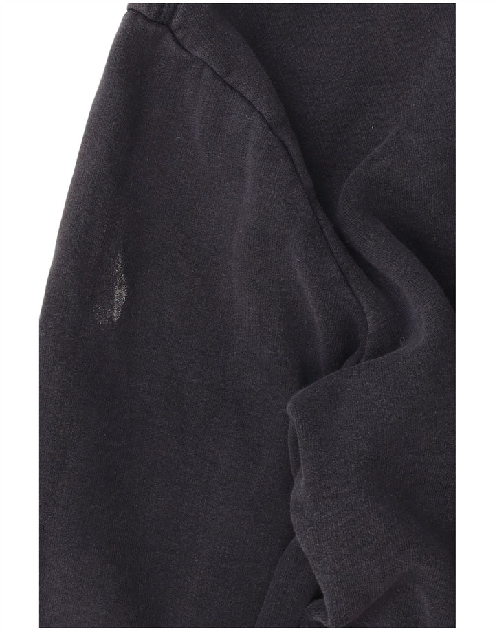 Maglione con cappuccio grafico da uomo Superdry in cotone blu navy medio