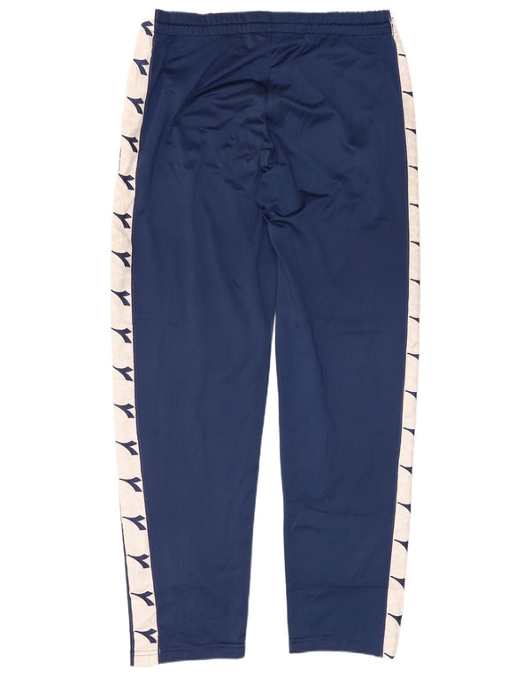 Pantaloni da tuta grafici da uomo Diadora Large Blu Navy