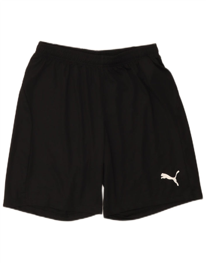 Pantaloncini sportivi da uomo PUMA medio nero in poliestere