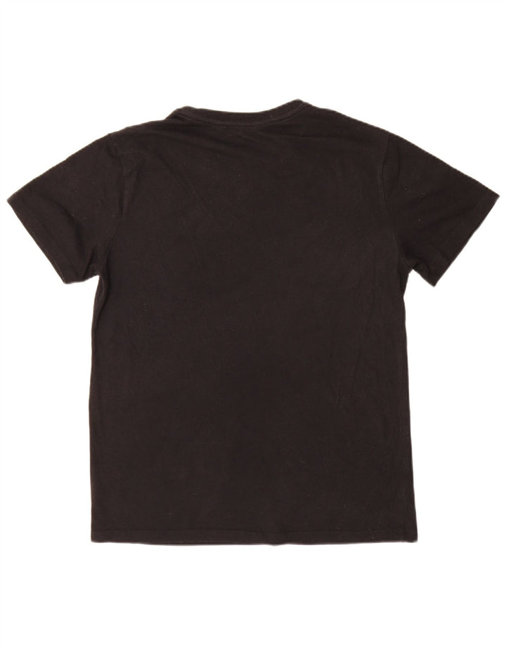 T-shirt grafica da uomo Fila Top in poliestere nero medio