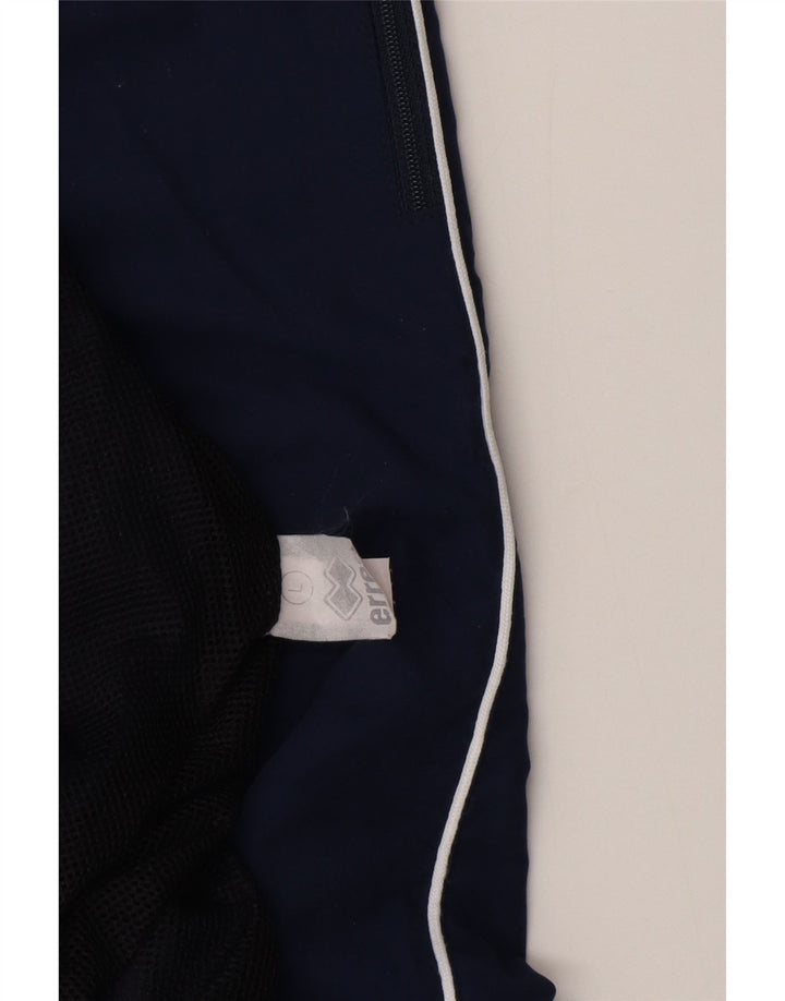 ERREA Pantaloni da tuta da uomo Grandi in poliestere color block blu navy