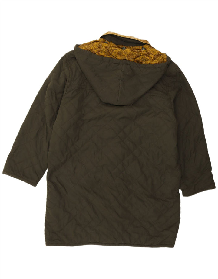 Montgomery trapuntato con cappuccio da uomo Blue Notes IT 52 XL Poliestere verde