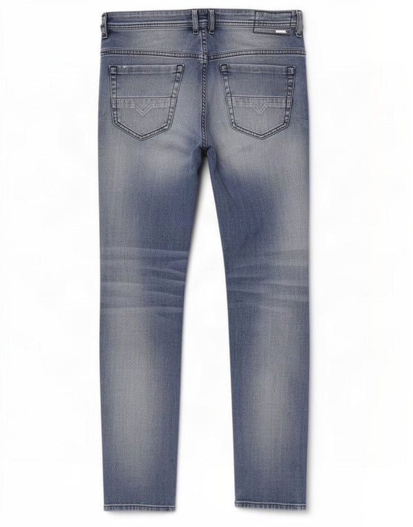 Jeans slim da uomo Diesel W34 L34 cotone blu