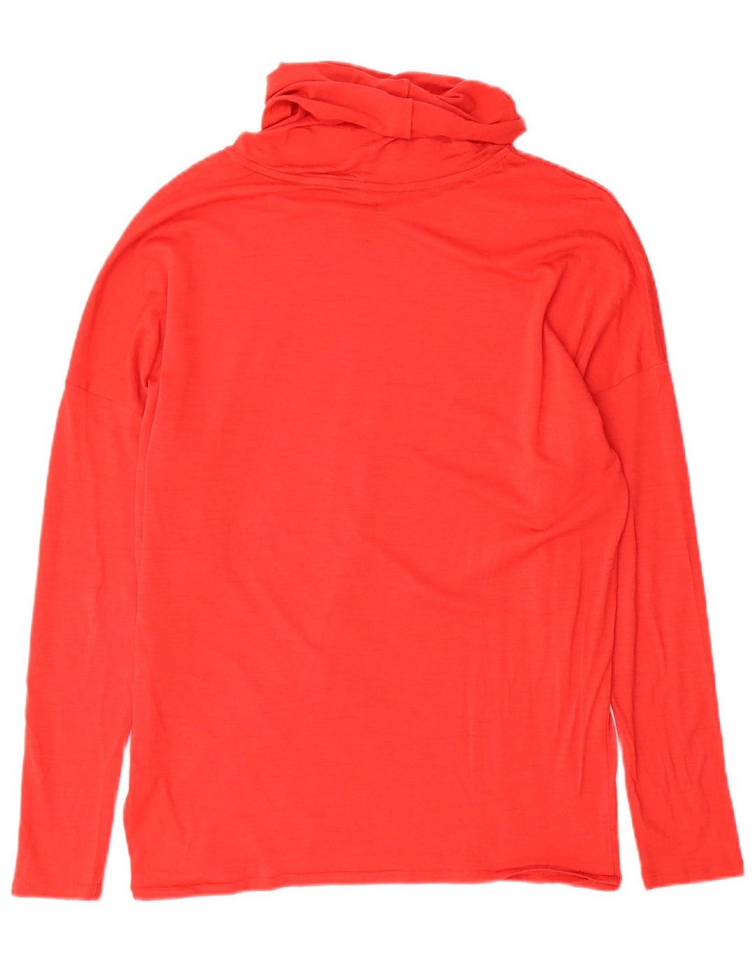 Top Nike Dri Fit da uomo a maniche lunghe in lana rossa media