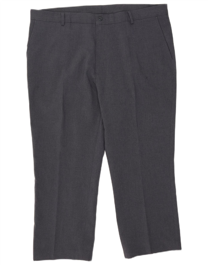 Pantaloni corti dritti da uomo Farah W42 L27 poliestere grigio