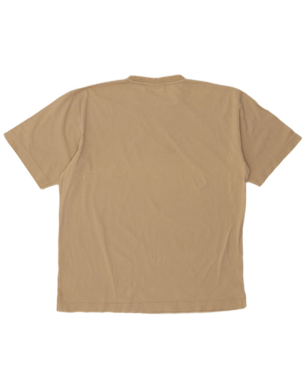 T-shirt ASICS da uomo XL in cotone beige