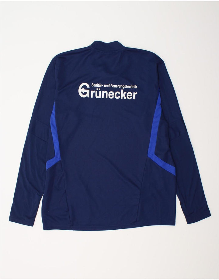 Adidas Uomo Climacool Graphic Top manica lunga XL blu navy poliestere