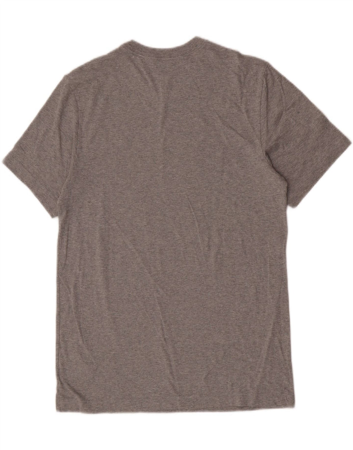 T-shirt Nike da uomo in cotone mélange grigio medio