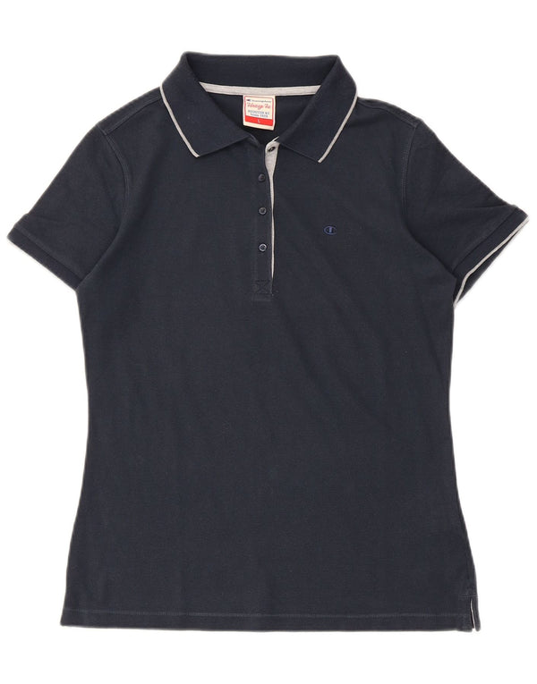 Polo da donna Champion Fit Heritage UK 14 grande cotone blu navy