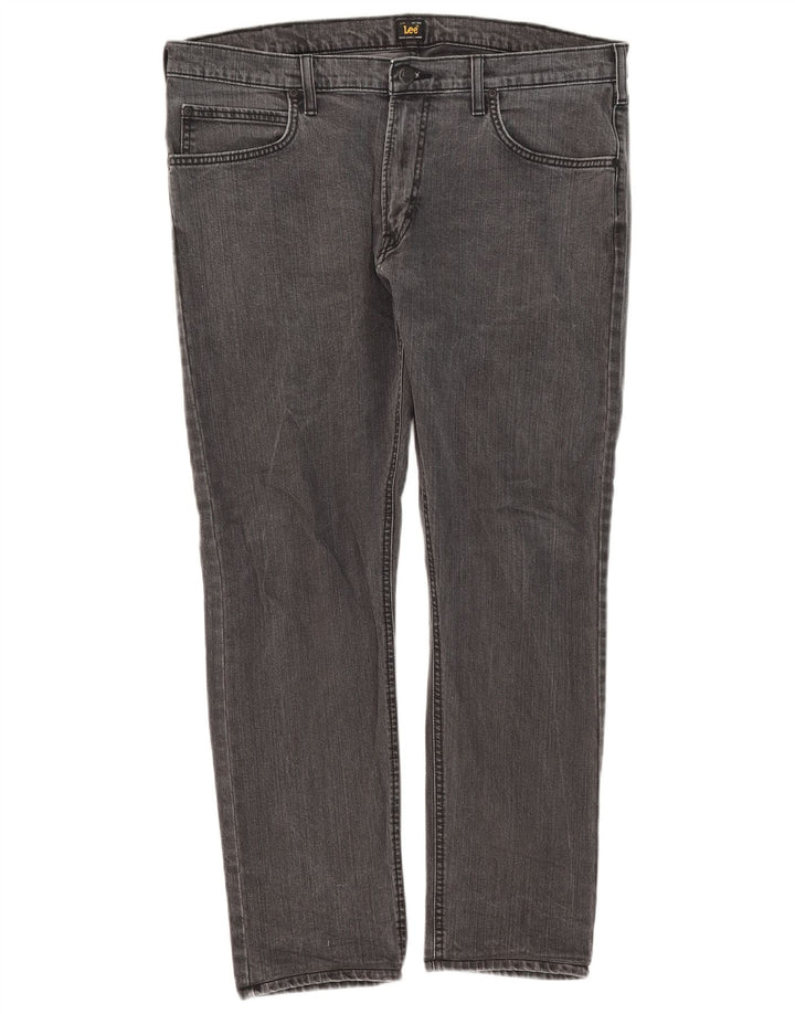Jeans Lee Luke Slim da uomo W36 L28 in cotone grigio