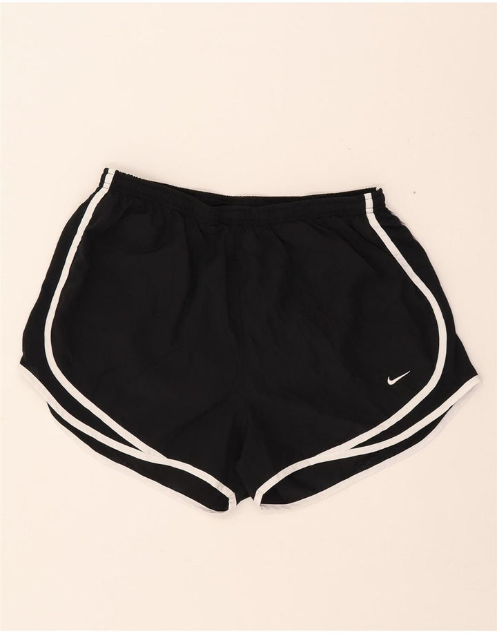 NIKE Womens Dri Fit Sport Shorts UK 18 XL  Black Polyester Vintage Nike and Second-Hand Nike from Messina Hembry 