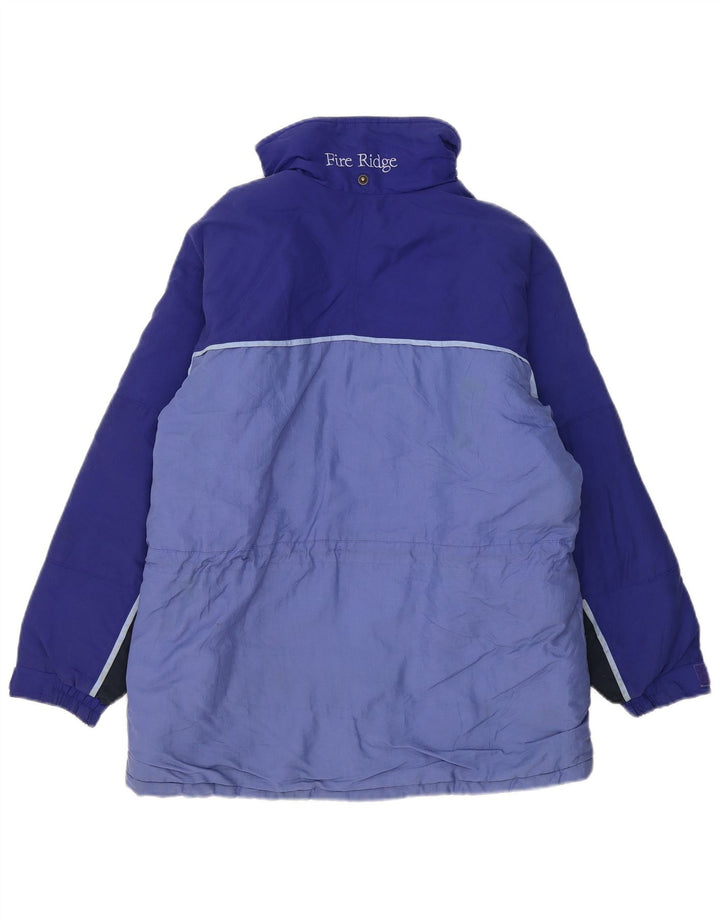 Giacca a vento grafica da ragazzo Columbia 14-15 anni in nylon color block blu