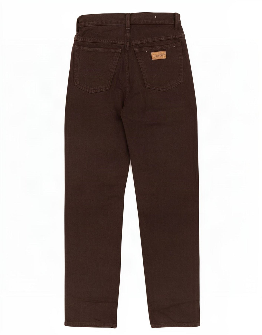 Jeans dritti da uomo Wrangler W28 L32 Marrone
