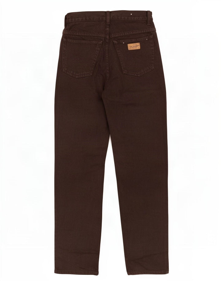 Jeans dritti da uomo Wrangler W28 L32 Marrone