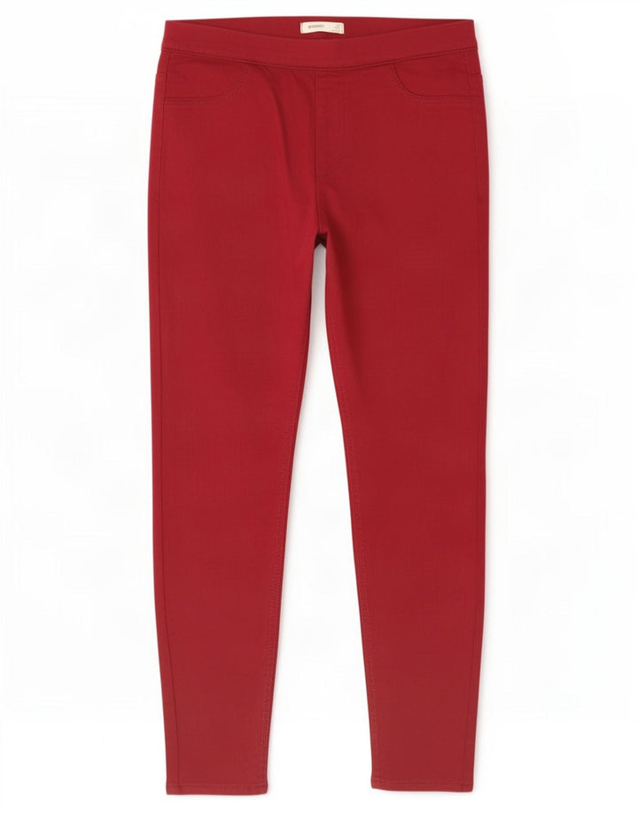 Jeans Jeggings da donna Marks & Spencer UK 12 medio W30 L26 cotone rosso