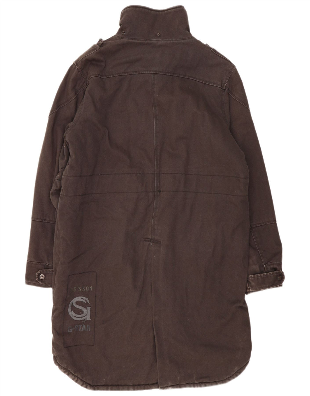Giacca Parka da uomo G-Star UK 42 XL Cotone grigio