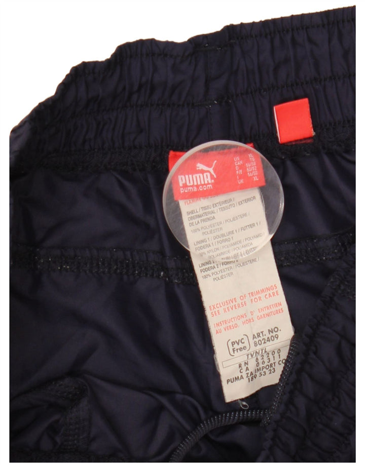 Pantaloncini sportivi Bermuda da uomo PUMA XL blu navy in poliestere