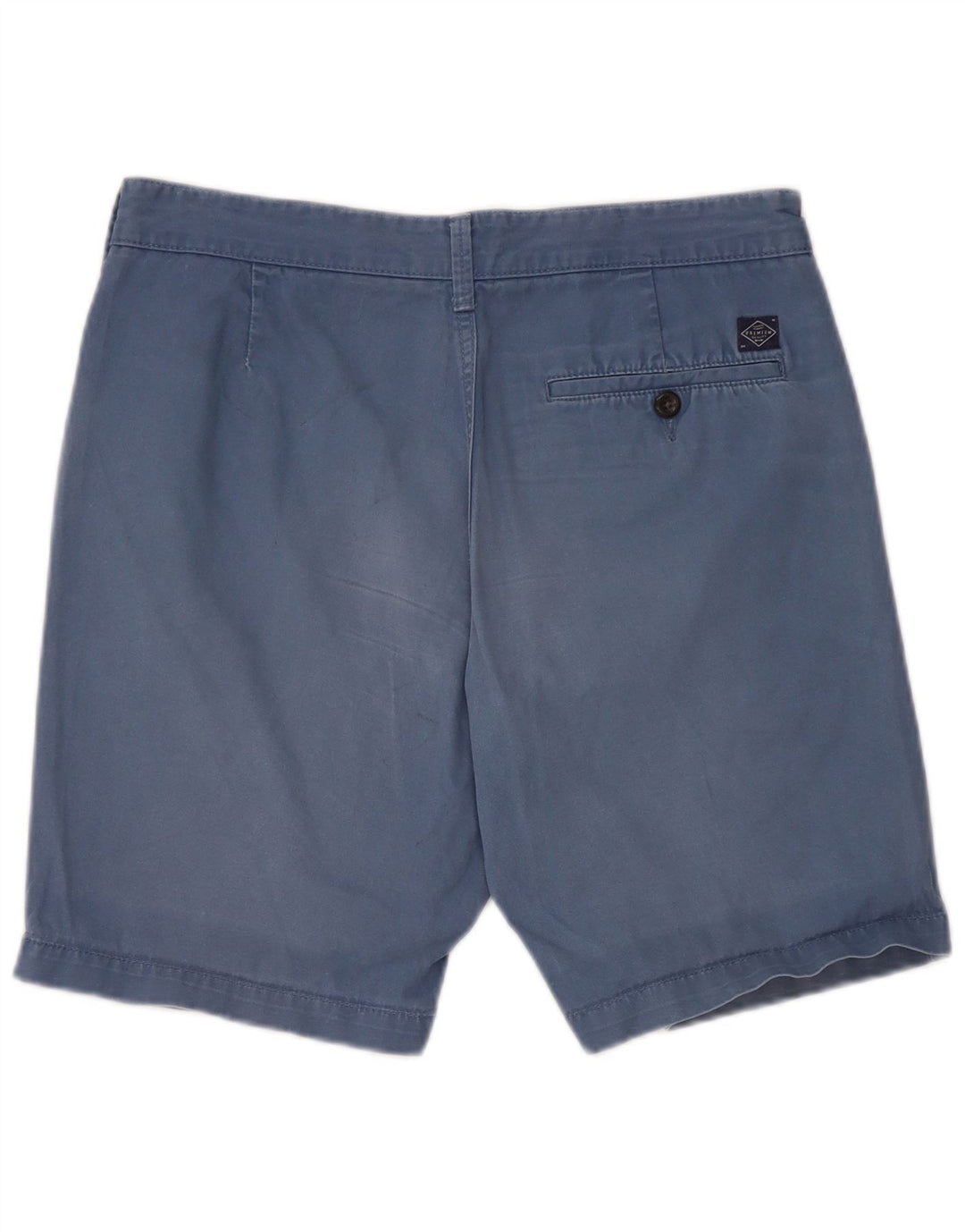 Pantaloncini chino da uomo Marks & Spencer W30 cotone blu navy medio