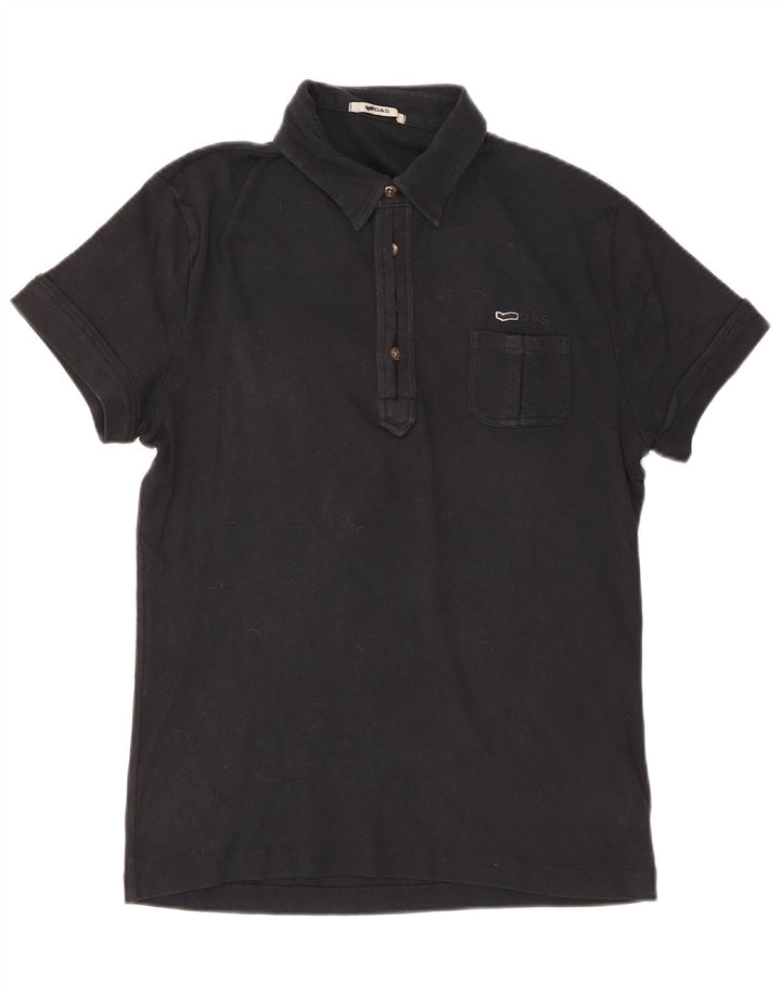 Polo da donna Gas UK 12 media cotone nero