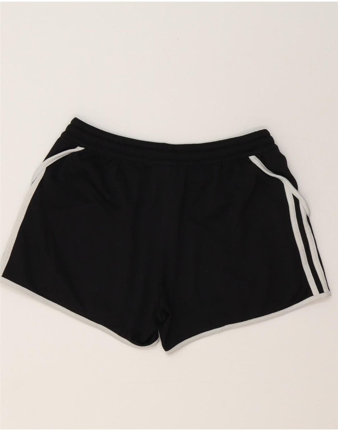 Pantaloncini sportivi ADIDAS da donna UK 10 piccoli poliestere nero