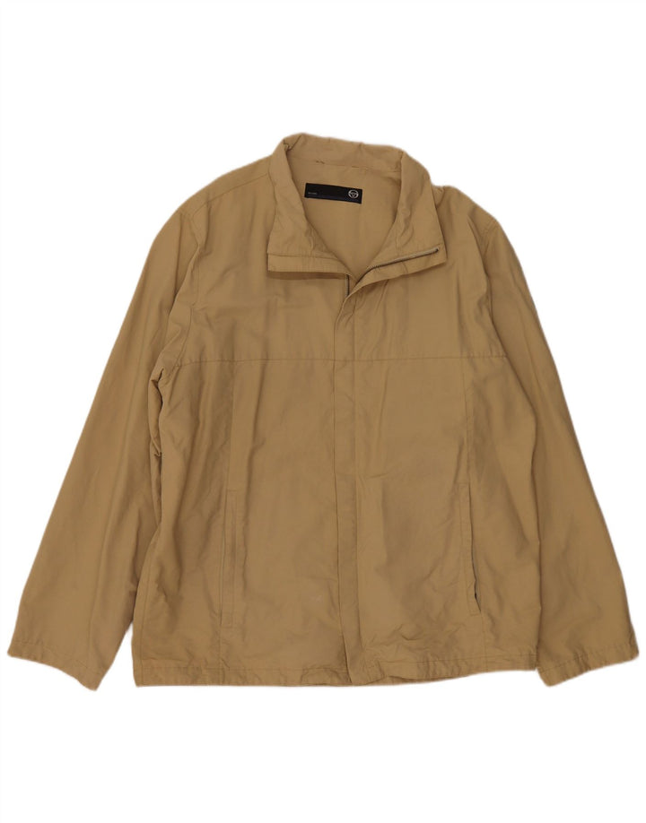 Giubbotto bomber da uomo Sergio Tacchini UK 42 XL Cotone beige