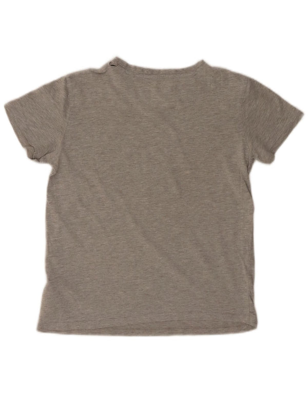 T-shirt grafica per bambina Guess 9-10 anni in cotone grigio