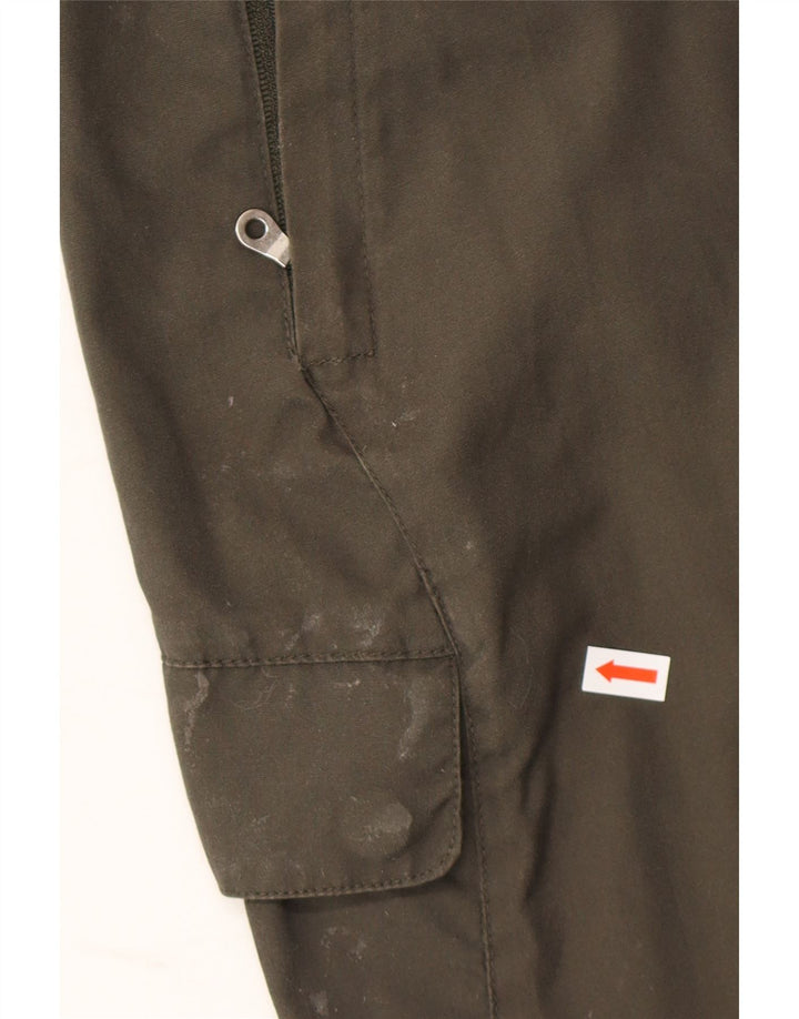 BAILO Mens Straight Cargo Trousers Large W34 L32 Grey Polyester Vintage Bailo and Second-Hand Bailo from Messina Hembry 