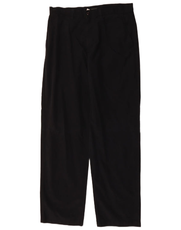 Pantaloni chino dritti da uomo Dkny W36 L34 cotone nero