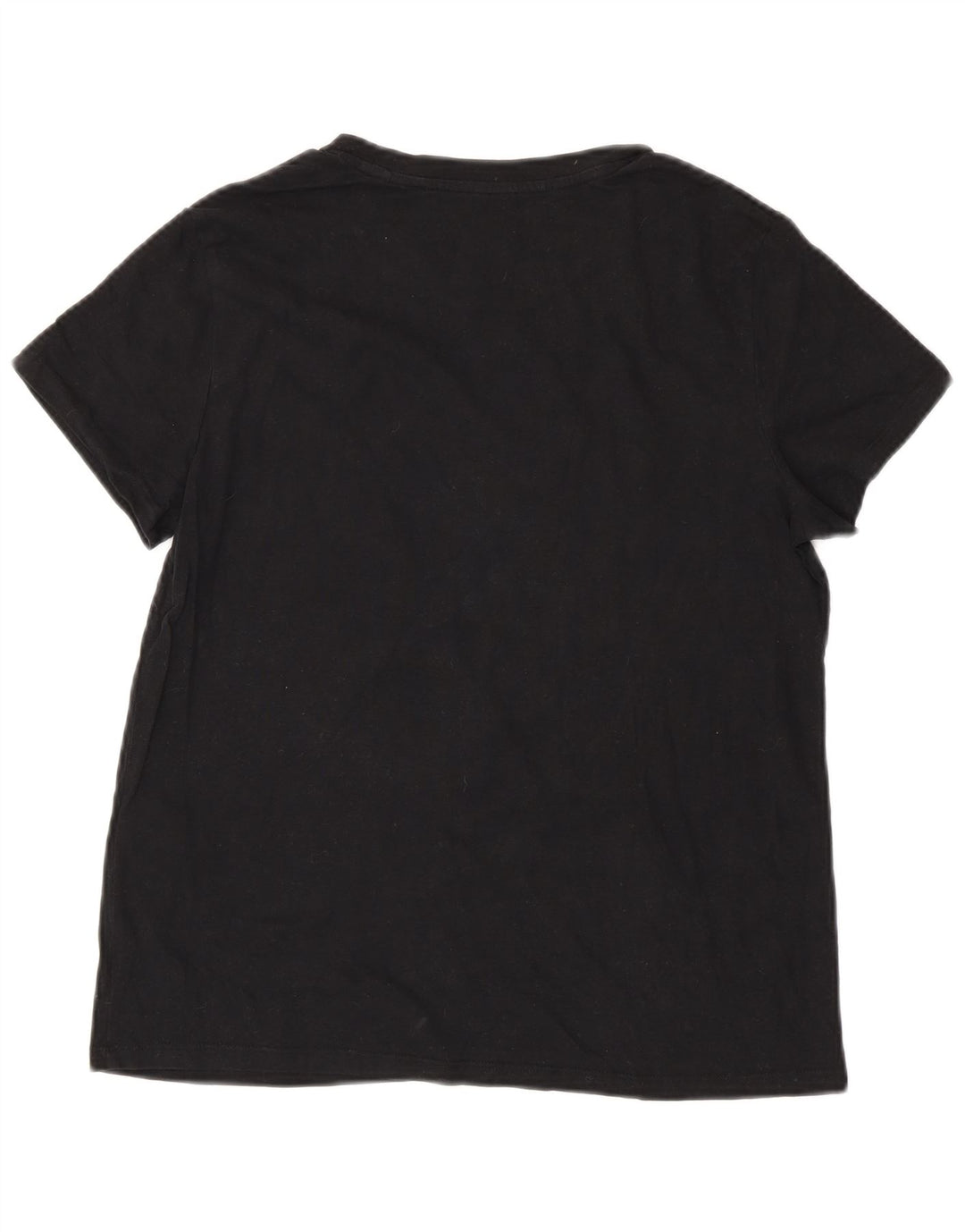 T-shirt da donna LEVI'S Top UK 12 cotone nero medio