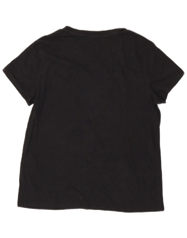 T-shirt da donna LEVI'S Top UK 12 cotone nero medio