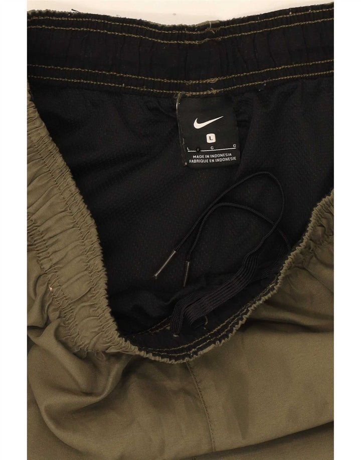 Pantaloncini sportivi Nike da uomo grandi color kaki