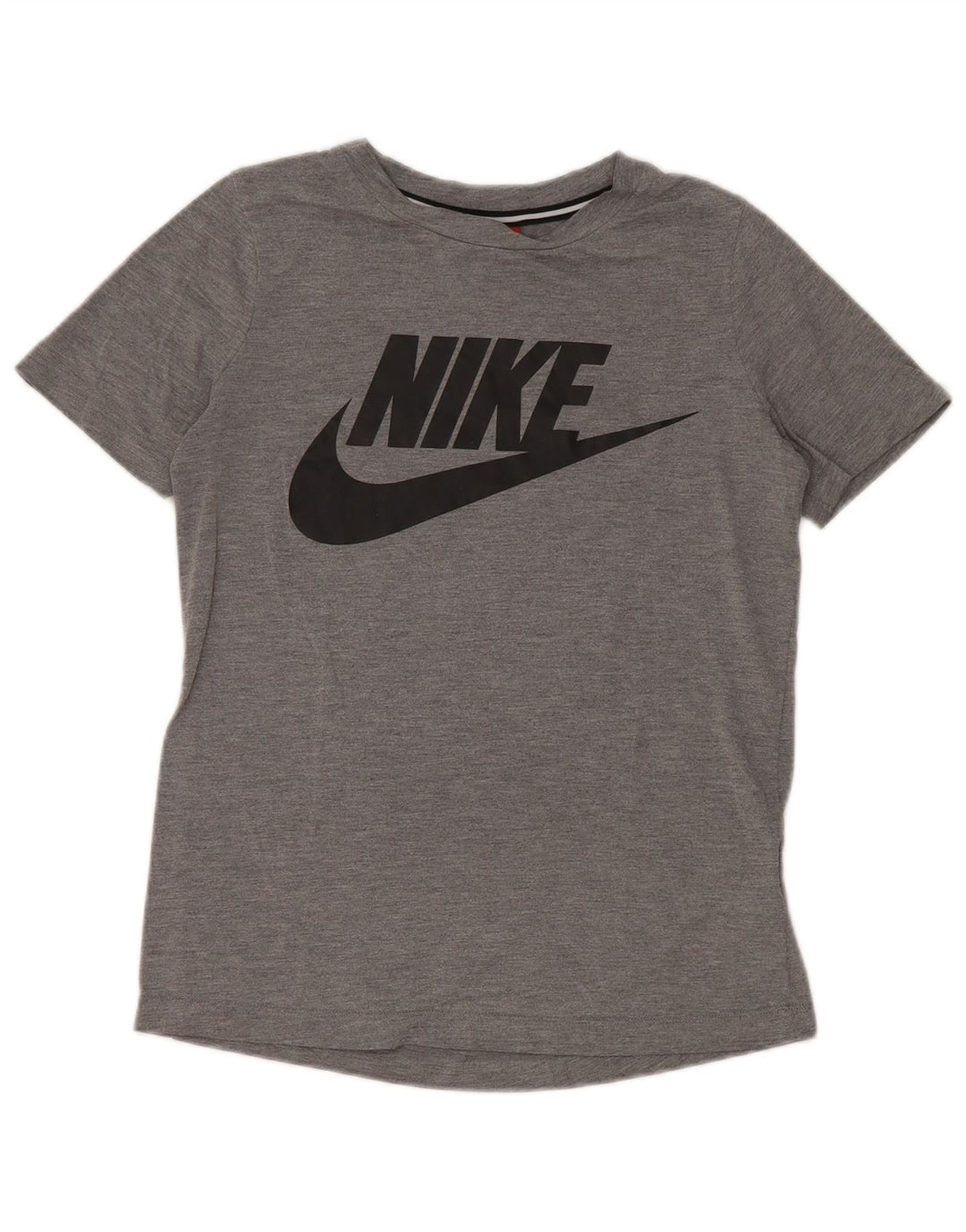 T-shirt grafica da uomo Nike Top XS in poliestere grigio