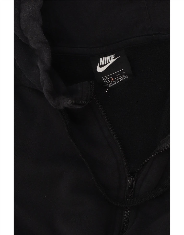 Felpa con cappuccio e zip Nike da uomo XS nera