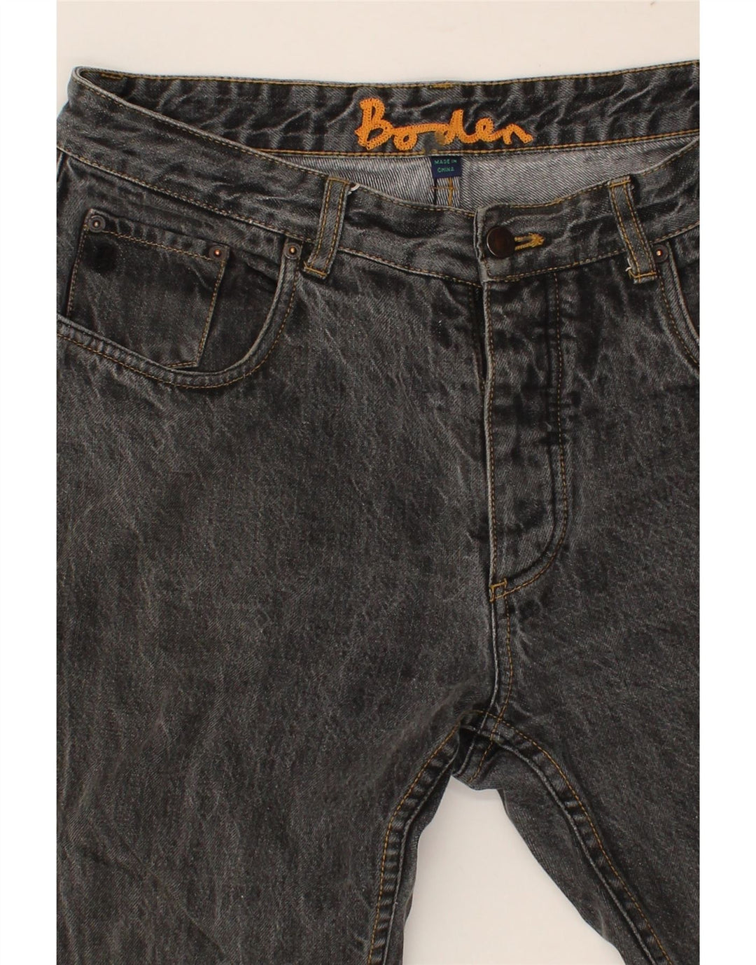 BODEN Womens Straight Jeans W26 L32  Grey Cotton Vintage Boden and Second-Hand Boden from Messina Hembry 