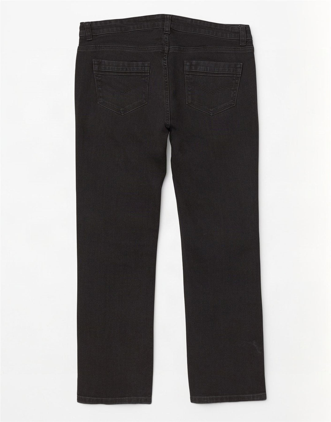 Jeans bootcut corti da donna Marks & Spencer UK 12 medio W34 L27 neri