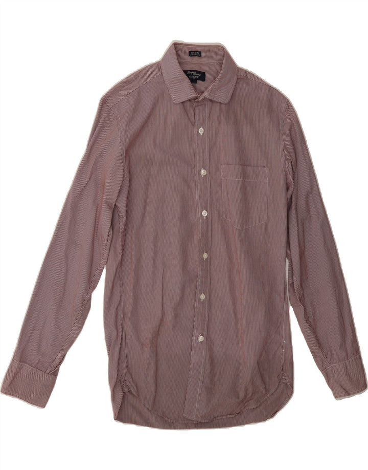 J. CREW Mens Shirt Size 14 1/2 Small Red Check Cotton Vintage J. Crew and Second-Hand J. Crew from Messina Hembry 