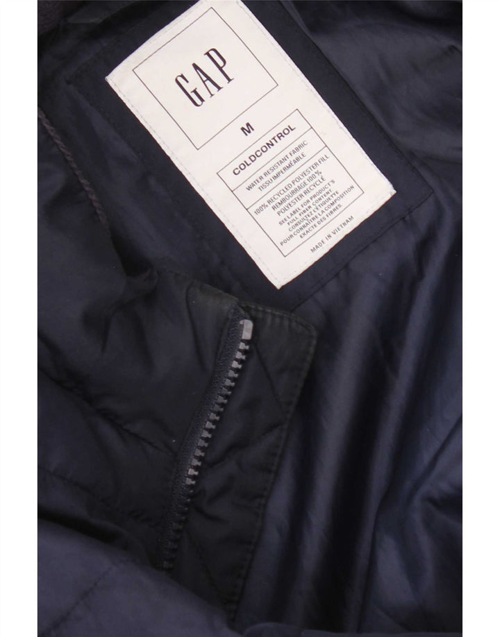 Giacca imbottita da donna Gap UK 14 poliestere medio blu navy