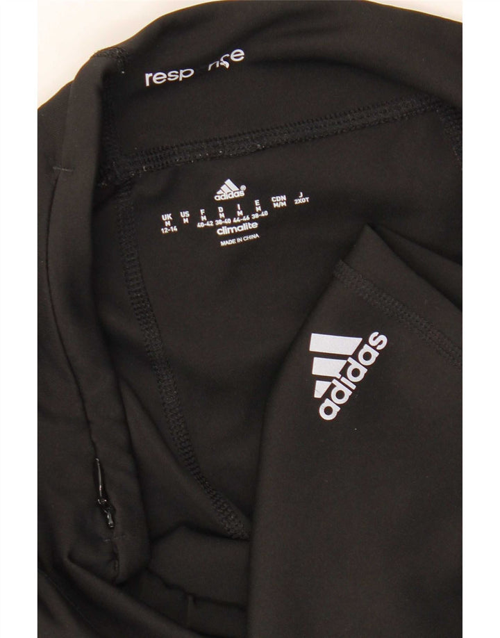Leggings Adidas Climalite Capri da donna UK 12/14 Poliestere nero medio
