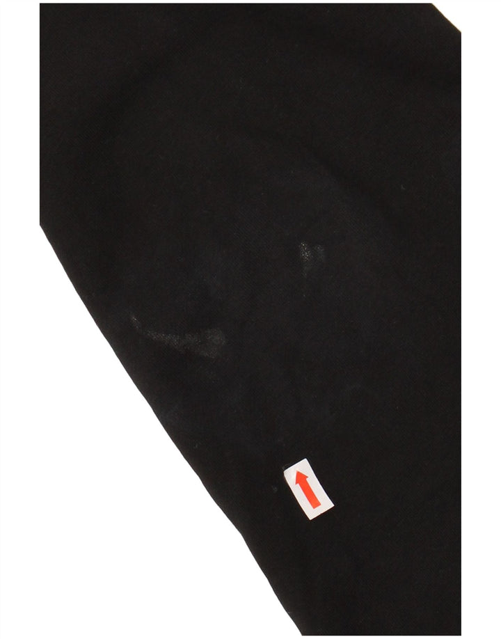 CALVIN KLEIN JEANS Felpa con grafica da donna Maglione UK 16 Large Nero