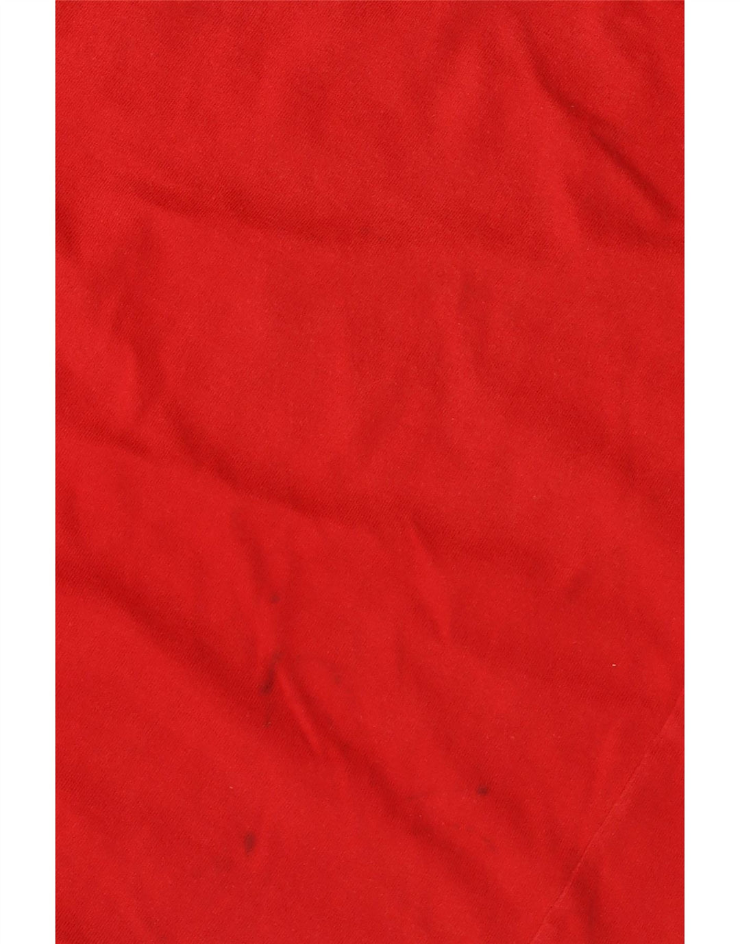 T-shirt grafica ASICS da uomo in cotone color block rosso medio