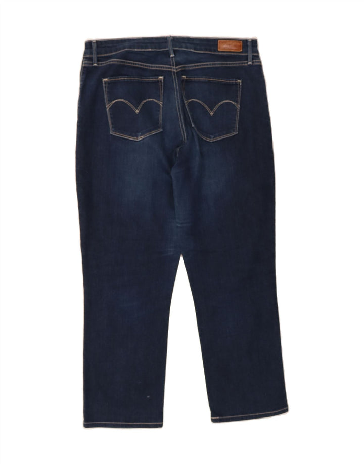 LEVI'S Womens Straight Jeans W33 L25 Blue Cotton Vintage Levi's and Second-Hand Levi's from Messina Hembry 